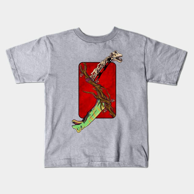 Brachiosaurus Kids T-Shirt by FrankieRogers